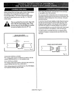 Preview for 9 page of Majestic VERMONT Castings RFSDV34 Installation Instructions & Homeowner'S Manual