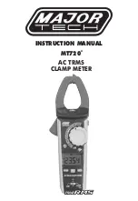 Major tech MT720 Instruction Manual preview