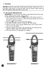 Предварительный просмотр 10 страницы Major tech MT720 Instruction Manual