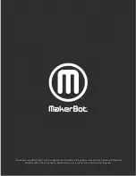 Предварительный просмотр 2 страницы MakerBot Replicator Mini Compact Reference Manual