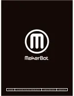 Предварительный просмотр 34 страницы MakerBot Replicator Mini+ User Manual