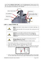 Предварительный просмотр 9 страницы MAKINEX MS-150 Operator'S Manual