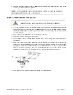 Предварительный просмотр 12 страницы MAKINEX MS-150 Operator'S Manual