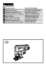 Preview for 1 page of Makita 4333D Instruction Manual