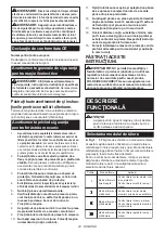 Preview for 24 page of Makita 4350T Instruction Manual