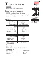 Makita BHP459 Technical Information preview