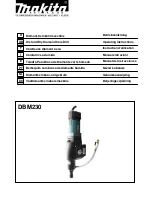 Preview for 1 page of Makita DBM230 Operating Instructions Manual