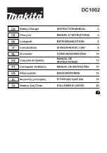 Makita DC1002 Instruction Manual preview