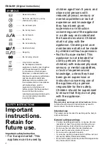 Preview for 2 page of Makita DCV200 Instruction Manual