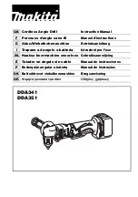 Makita DDA341 Original Instructions Manual preview