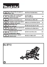Makita DLS713 Nstruction Manual preview