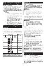 Preview for 15 page of Makita DLS713 Nstruction Manual