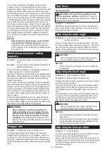 Preview for 16 page of Makita DLS713 Nstruction Manual