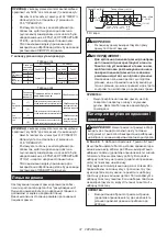 Preview for 37 page of Makita DLS713 Nstruction Manual