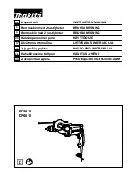 Preview for 1 page of Makita DP4011 Instruction Manual