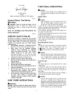 Preview for 4 page of Makita DP4011 Instruction Manual