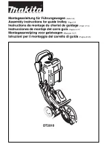 Makita DT2010 Assembly Instructions Manual preview