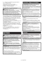 Preview for 25 page of Makita DTM52ZJX4 Instruction Manual