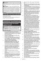 Preview for 17 page of Makita DVC261TX25 Instruction Manual