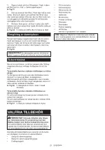 Preview for 23 page of Makita DVC261TX25 Instruction Manual