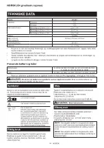 Preview for 24 page of Makita DVC261TX25 Instruction Manual