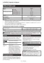 Preview for 40 page of Makita DVC261TX25 Instruction Manual