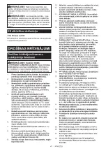 Preview for 41 page of Makita DVC261TX25 Instruction Manual