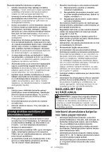 Preview for 42 page of Makita DVC261TX25 Instruction Manual