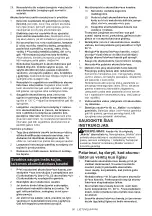 Preview for 50 page of Makita DVC261TX25 Instruction Manual