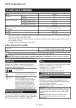 Preview for 56 page of Makita DVC261TX25 Instruction Manual