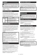 Preview for 49 page of Makita DVC665ZU Instruction Manual