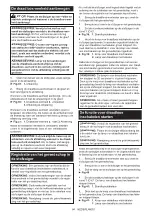 Preview for 84 page of Makita DVC665ZU Instruction Manual