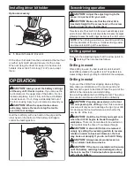Preview for 9 page of Makita FD10 Instruction Manual