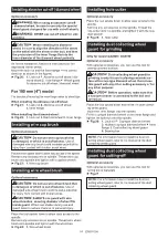 Preview for 14 page of Makita GA4600 Instruction Manual