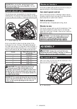 Preview for 11 page of Makita GPS01 Instruction Manual