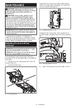 Предварительный просмотр 21 страницы Makita GPS01 Instruction Manual