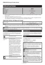 Preview for 7 page of Makita HM004G Instruction Manual