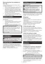 Preview for 12 page of Makita HM004G Instruction Manual