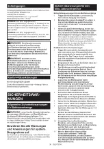 Preview for 30 page of Makita HM004G Instruction Manual