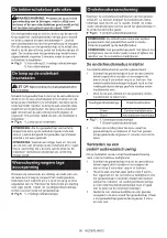 Preview for 58 page of Makita HM004G Instruction Manual