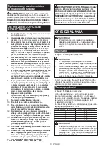 Preview for 13 page of Makita HM0871C Instruction Manual