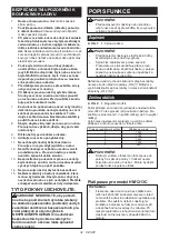 Preview for 32 page of Makita HM1213C Instruction Manual