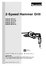 Preview for 1 page of Makita HP2070F Instruction Manual
