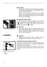Preview for 8 page of Makita HP2070F Instruction Manual