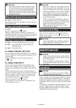 Preview for 9 page of Makita HR3200C Instruction Manual