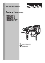 Makita HR3210FCT Instruction Manual предпросмотр