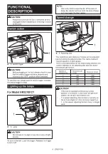 Preview for 4 page of Makita HR3210FCT Instruction Manual