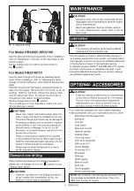 Preview for 9 page of Makita HR3210FCT Instruction Manual