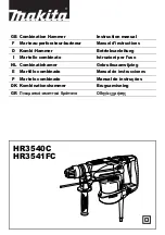 Makita HR3541FC Instruction Manual preview