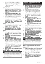 Preview for 7 page of Makita HS301DSAE Instruction Manual
